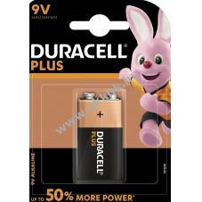 Duracell elem Plus Power tpus PP3 9V-Block 1db/csom.