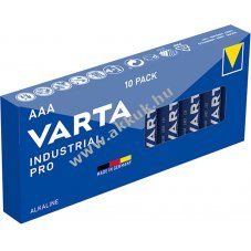 Varta Industrial ipari elem 4003 micro/mikr LR03 AAA 10db/csom.