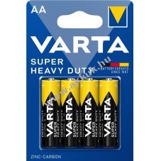 Varta Super heavy duty AA/ LR6/ R6P ceruza elem 4db/csomag