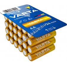 Varta Longlife AA/ LR6/ mignon/ ceruza elem 24db/csomag