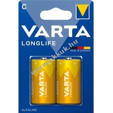 Varta Longlife elem 4014/LR14/C/Baby/Bbi 2db/csom.