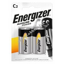 Energizer Alkaline Power bbi C LR14 baby elem, 2db/csomag