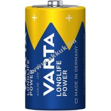 Varta Longlife Power elem 4020/LR20/D/Mono/glit 1db/csom.