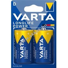 Varta Longlife Power elem 4020/LR20/D/Mono/glit 2db/csom.