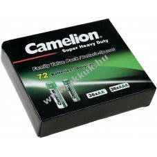 Camelion 72db-os elemcsomag szett  36db LR6/AA/ceruza elem + 36db LR03/AAA mikr elem