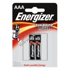 ENERGIZER Alkaline Power elem AAA mikro E92  2db/csom