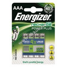 ENERGIZER Power Plus AAA 700mAh mikro akku 4db/csom
