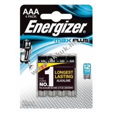 ENERGIZER Max Plus micro elem alk�li AAA 4db/csom