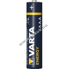 Varta energy LR03/AAA/Micro alkli-mangn elem 1,5V 10db/csom.