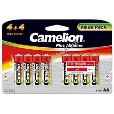 Camelion elem MN1500 AM3 Plus alkli (4+4) 8db/csom.