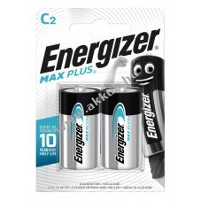 Energizer MAX PLUS Baby C alkli bbi elem 2db/csomag