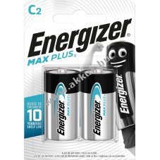 ENERGIZER MAX PLUS C, baby, E93, 2db/csomag