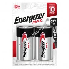 ENERGIZER Max elem D glit E95 LR20 2db/csom