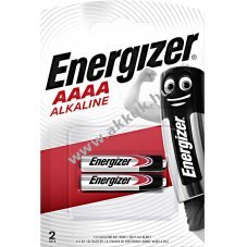 ENERGIZER AAAA, E96, Piccolo elem 2db/csomag