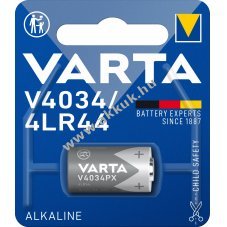 Varta 4LR44 alkli elem 6V, 1db/csomag