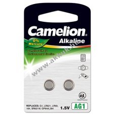 Camelion gombelem AG1 2db/csom.