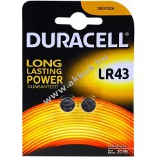 Duracell gombelem tpus LR1142 2db/csom.