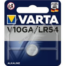 Varta gombelem 189 LR54 V10GA 1131 1db/csom.