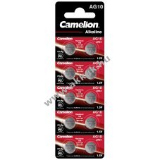 Camelion gombelem LR54 10db/csom.