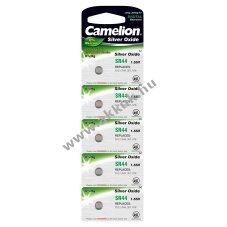 Camelion ezstoxid-gombelem SR44 / G13 / LR44 / 357 / A76 5db/csom.
