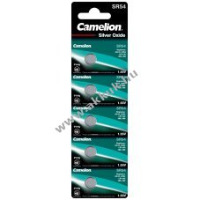 Camelion gombelem, raelem SR54 / G10 / LR1130 / 389 / SR1130 / 189 5db/csom.