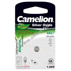 Camelion ezstoxid gombelem SR57 / R57W / G7 / LR927 / 395 / SR927 / 195 1db/csom.