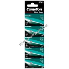 Camelion ezstoxid-gombelem SR63 / SR63W / G0 / 379 / 379S / SR521 5db/csom.