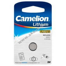 Lithium gombcella Camelion CR1225 tvirnyts aut ajtzr kulcselem Smart 1db/csom.