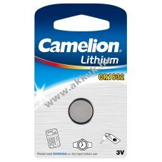 Camelion lithium gombelem CR1632 1db/csom.