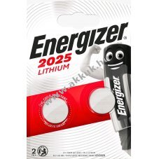 ENERGIZER CR2025 lithium gombelem 2db/csomag