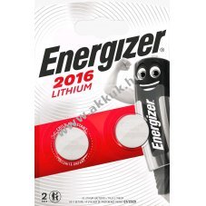 ENERGIZER CR2016 Lthium gombelem 2db/csomag