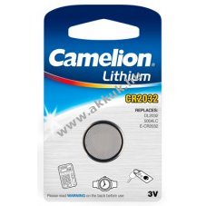 Camelion lithium gombelem CR2032 1db/csom.