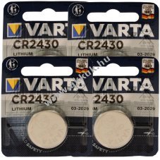4db Lithium gombelem Varta Electronic CR2430 3V 1db/csom.