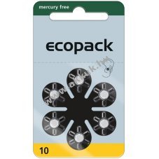Varta Ecopack elem P10 hallkszlkhez 6db/csomag