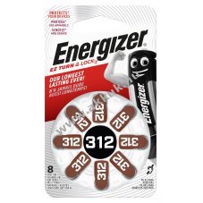 ENERGIZER hallkszlk elem cink-leveg 312 8db/csom.