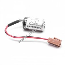 Helyettes�t� PLC lithium elem t�pus Toshiba ER3V, JAE csatlakoz�val