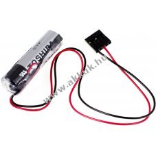 Helyettes�t� PLC (SPS) lithium elem t�pus Toshiba ER6V JAE 5 Pin csatlakoz�val