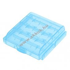 OTB akku, elemtart doboz 1-4db AA/AAA mret akkuknak, elemeknek kk - Kirusts!