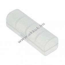 OTB akku, elemtart doboz 1db 18650-es akkuknak, elemeknek