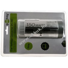 Auts inverter/ feszltsg talakt 2in1 12V DC 230V AC, + USB (5V 2,4A) kimenet