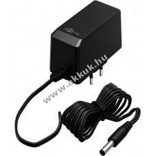 Hlzati tpegysg 12V, 2.25A, 27W 5.5mm x 2.1mm DC csatlakozval - A kszlet erejig!