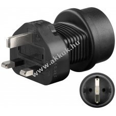 Goobay hlzati adapter EU -> UK (Egyeslt Kirlysg, Mlta, angol)