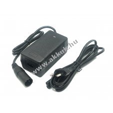 E-Bike, elektromos roller tlt 24V akkuhoz, 3 pin csatlakoz, 29.4V, 29,4V - 2A tpus HP1202L2
