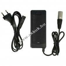 E-Bike, elektromos roller tlt 36V akkuhoz, 3-Pin csatlakoz, XLR, tpus HP1202L3 42V, 2A