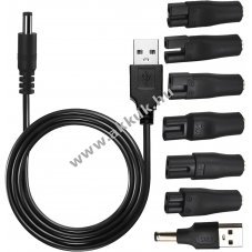 Helyettest hlzati USB tlt kbel tbb fle borotvhoz - A kszlet erejig!