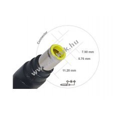 Csatlakoz� Nr.15 notebook h�l�zati t�lt�nkh�z 7,9x5,76x11,2mm - A k�szlet erej�ig!