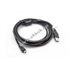 Mini-USB adatkbel 3m fekete