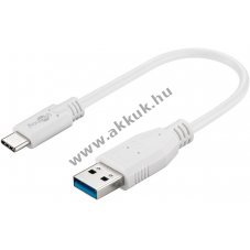 USB-C - USB A 3.0 kbel, fehr, 20cm