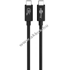 USB-C adat- s tltkbel USB4.0, Gen3x2 240W, 70cm
