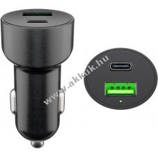 Auts gyorstlt USB-C s USB-A kimenet PD (Power Delivery)